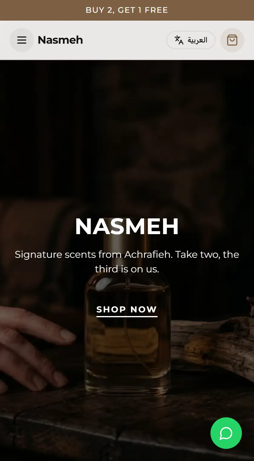 Nasmeh — Perfume shop